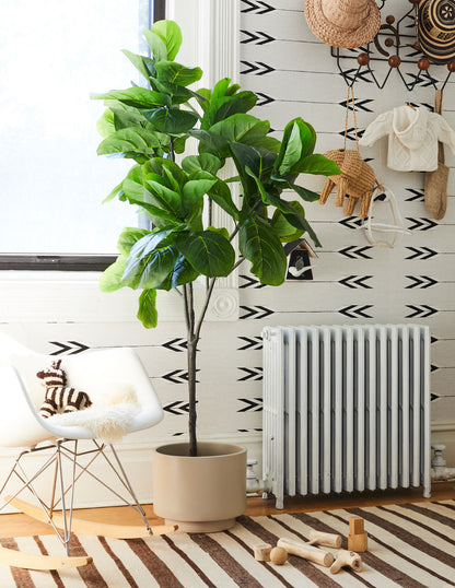 Faux Fiddle Leaf Fig Tree