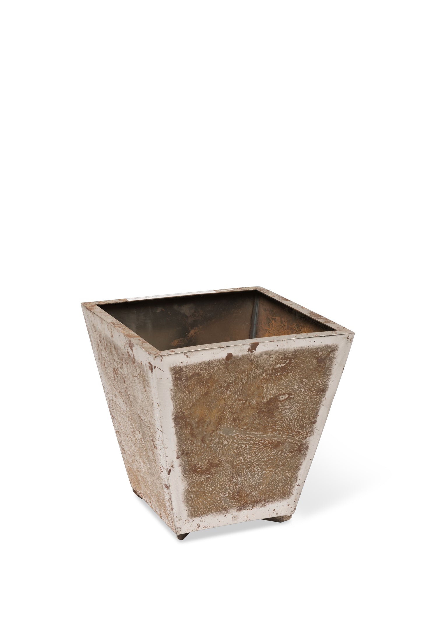 Corten Steel Tapered Square Planters