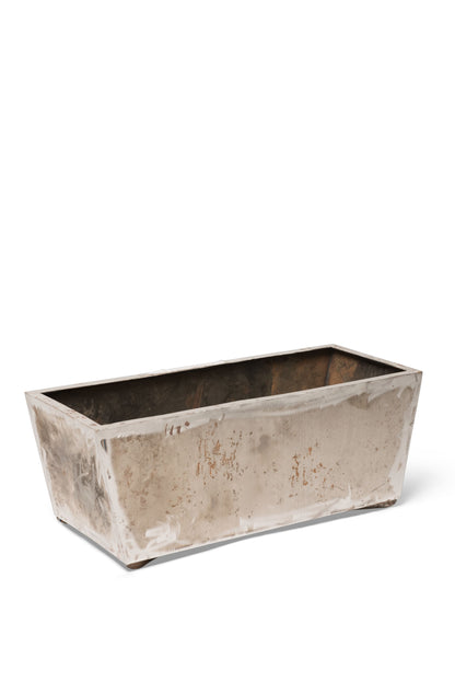 Corten Steel Tapered Trough Planter