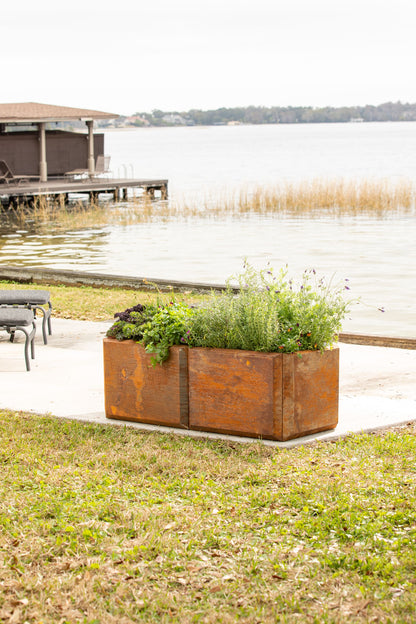 Corten Steel Modular Raised Bed