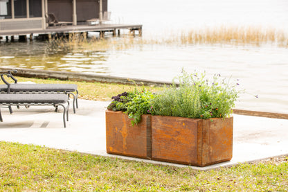 Corten Steel Modular Raised Bed