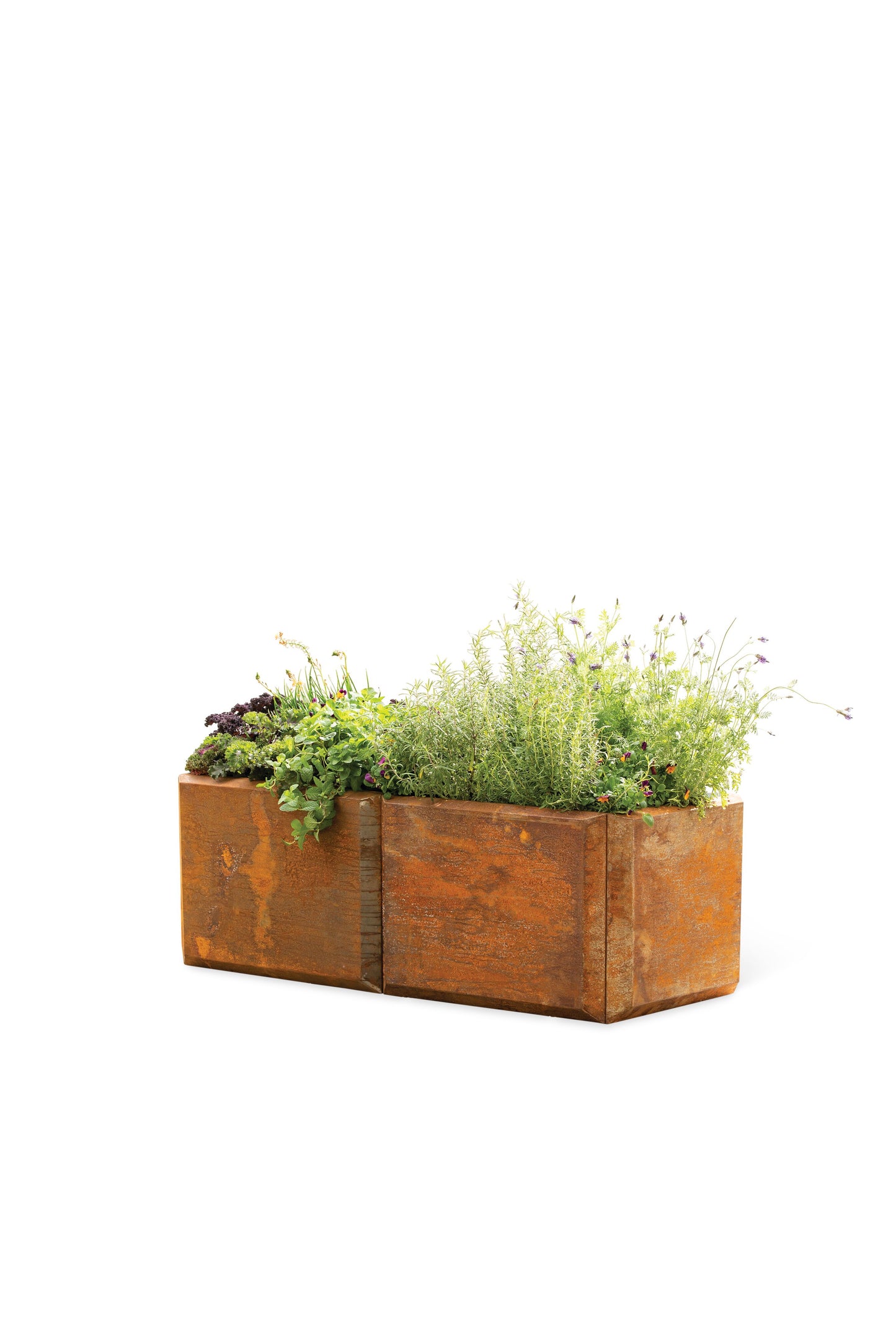Corten Steel Modular Raised Bed