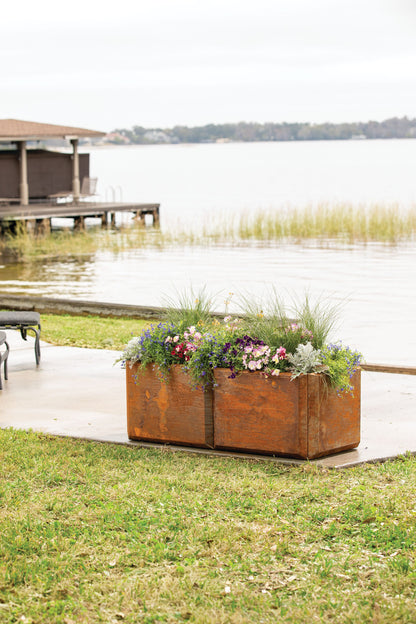 Corten Steel Modular Raised Bed