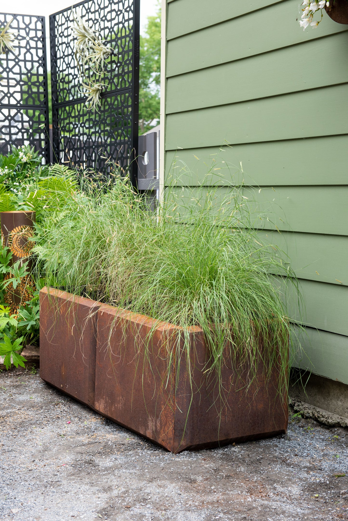 Corten Steel Modular Raised Bed