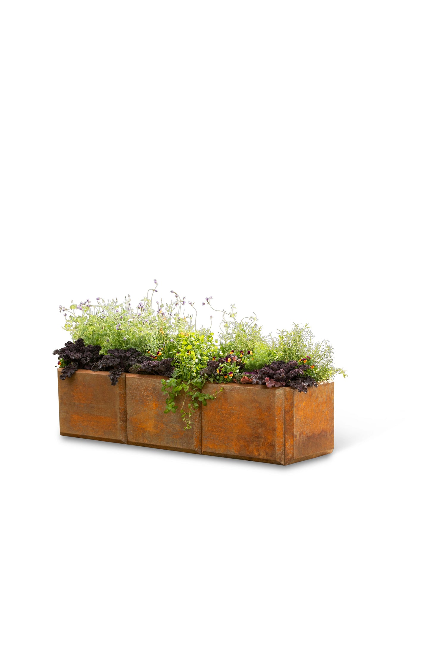 Corten Steel Modular Raised Bed