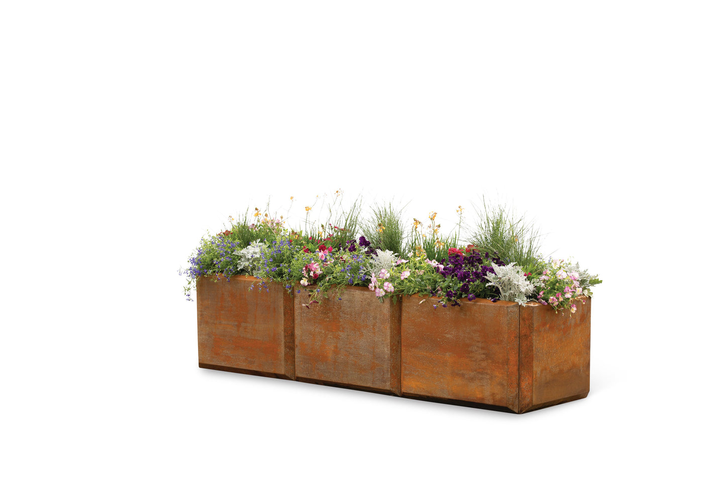 Corten Steel Modular Raised Bed