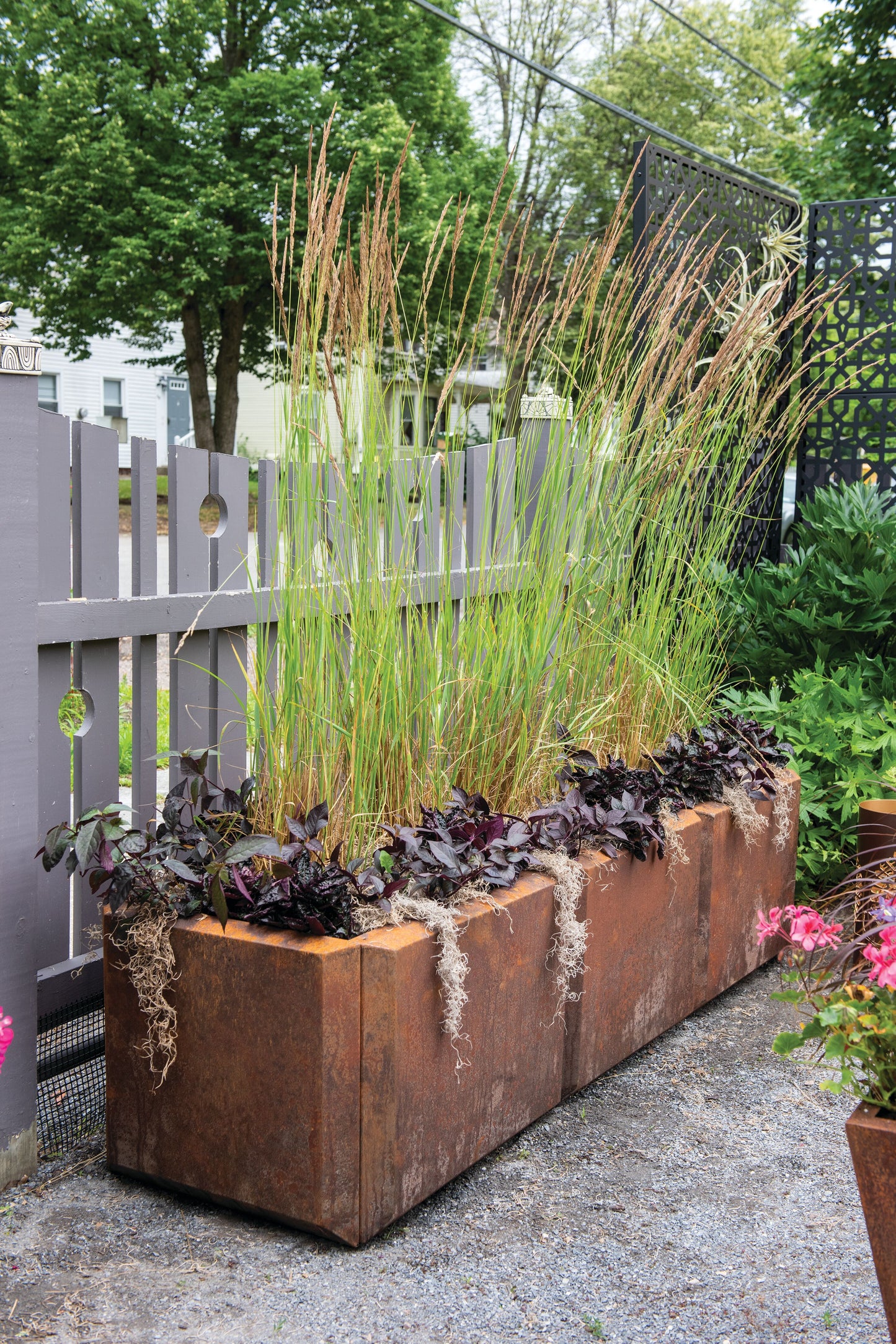 Corten Steel Modular Raised Bed