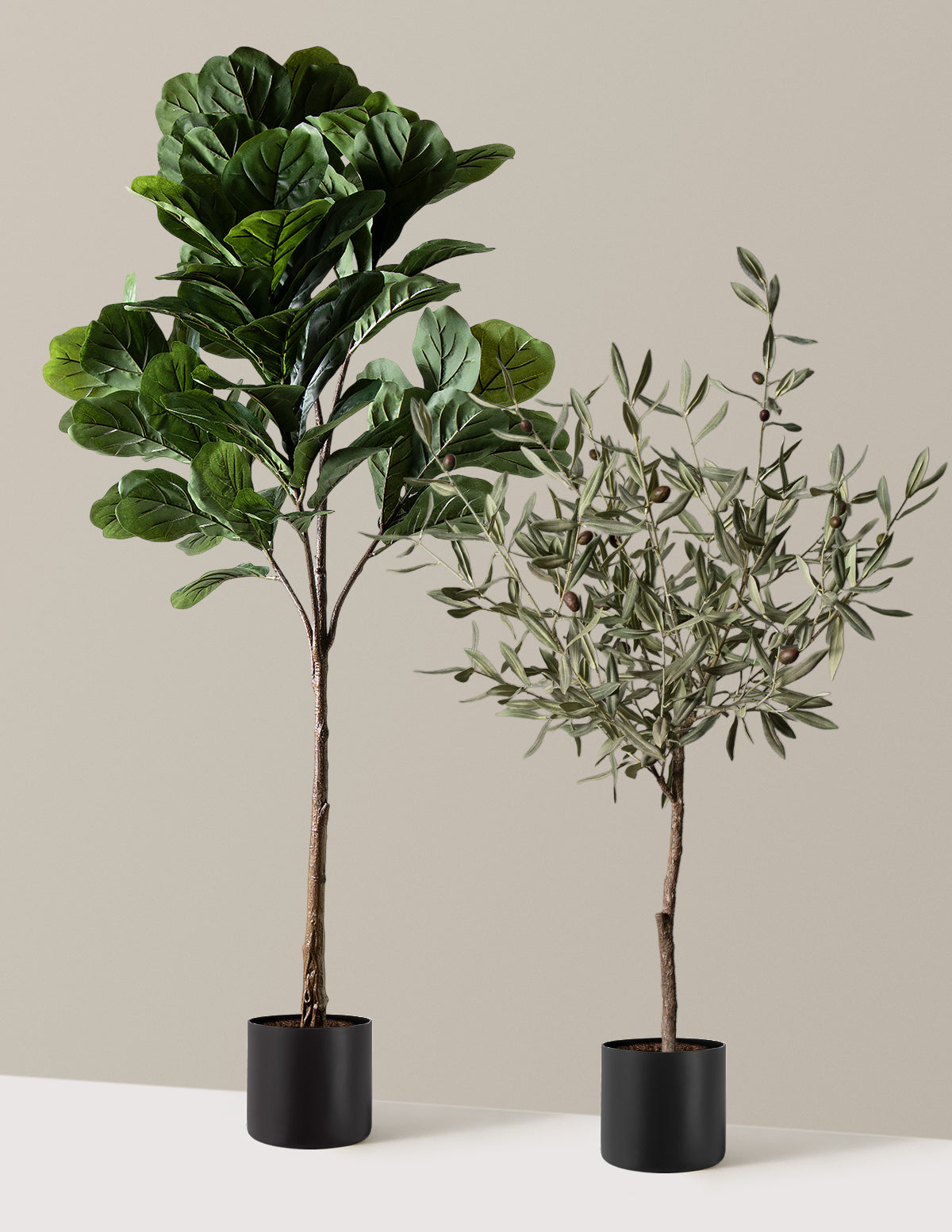 Faux Iconic Trees Duo