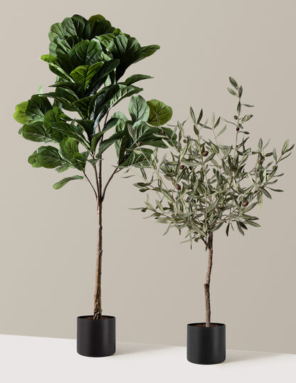 Faux Iconic Trees Duo