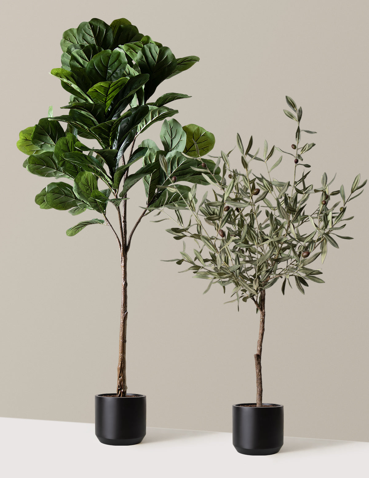 Faux Iconic Trees Duo