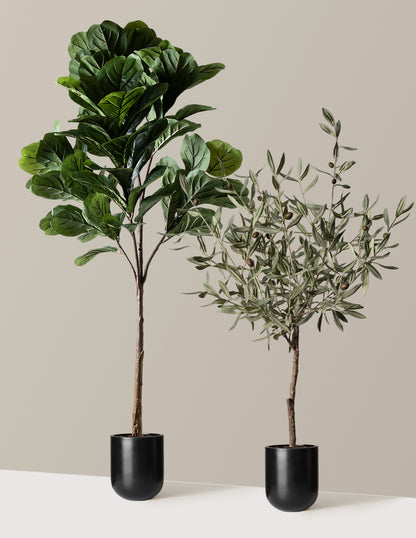 Faux Iconic Trees Duo