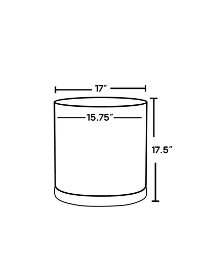 Solid Goods Planter with Saucer