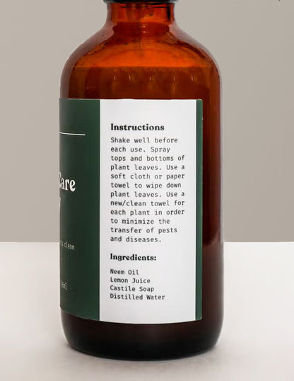 indoor plant leaf spray Leaf Care Spray