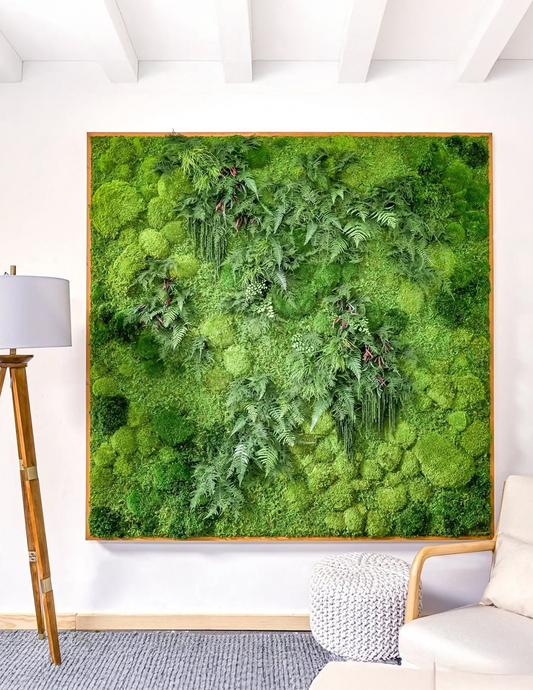 Giant Preserved Living Wall