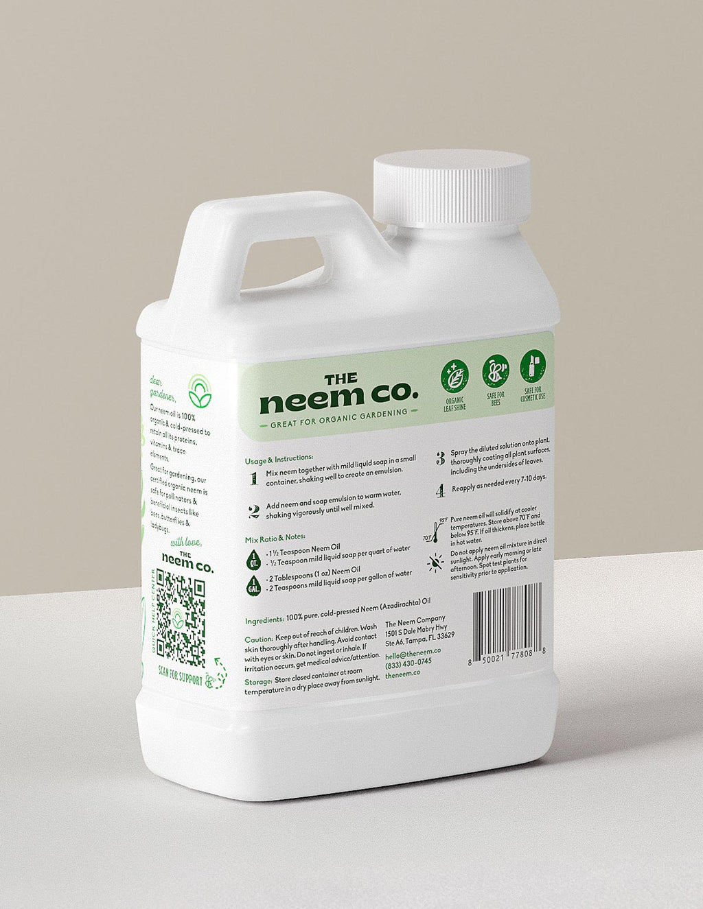 Organic Neem Oil (LGL)